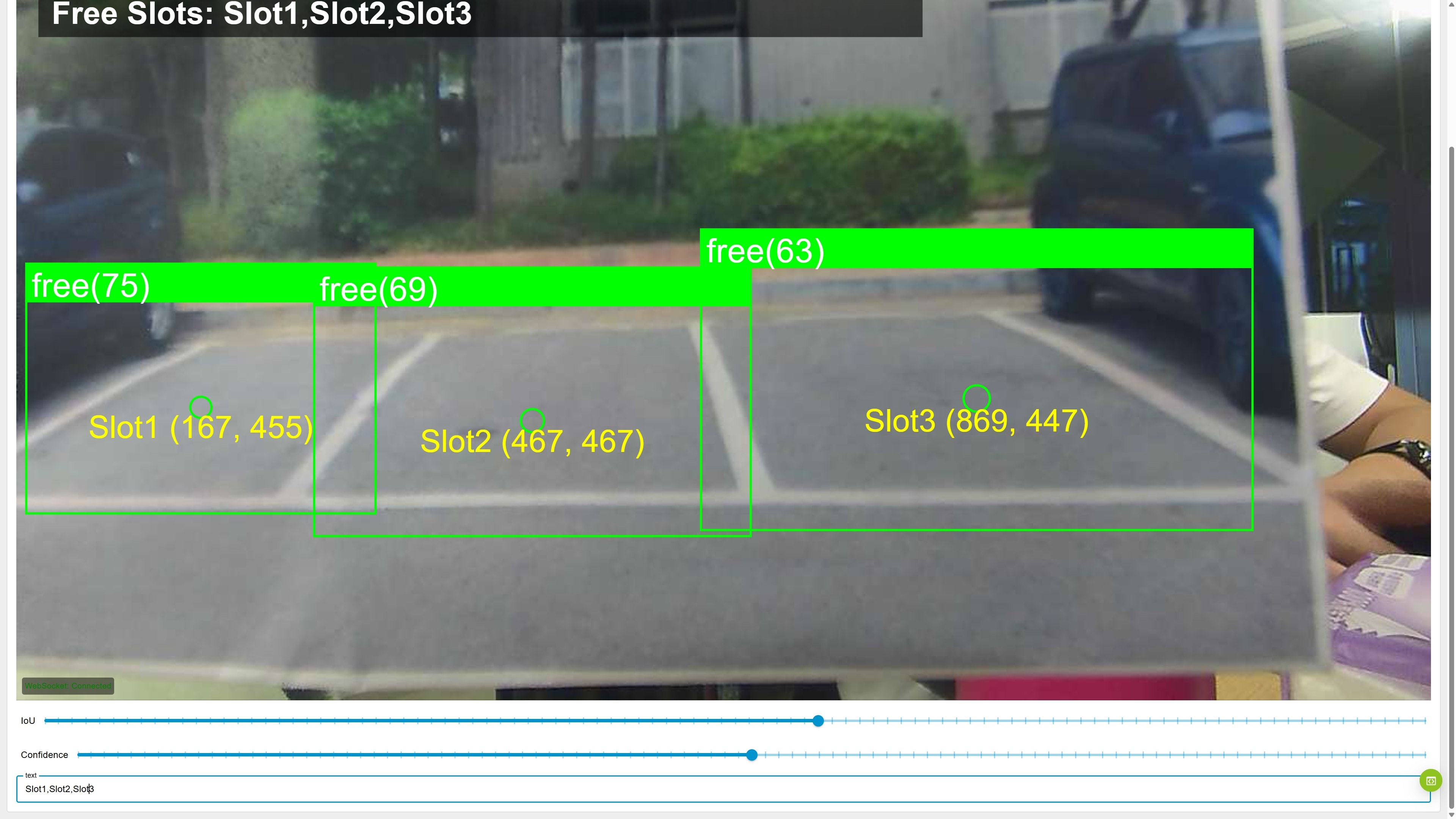 AI 停车位监控 - 2
