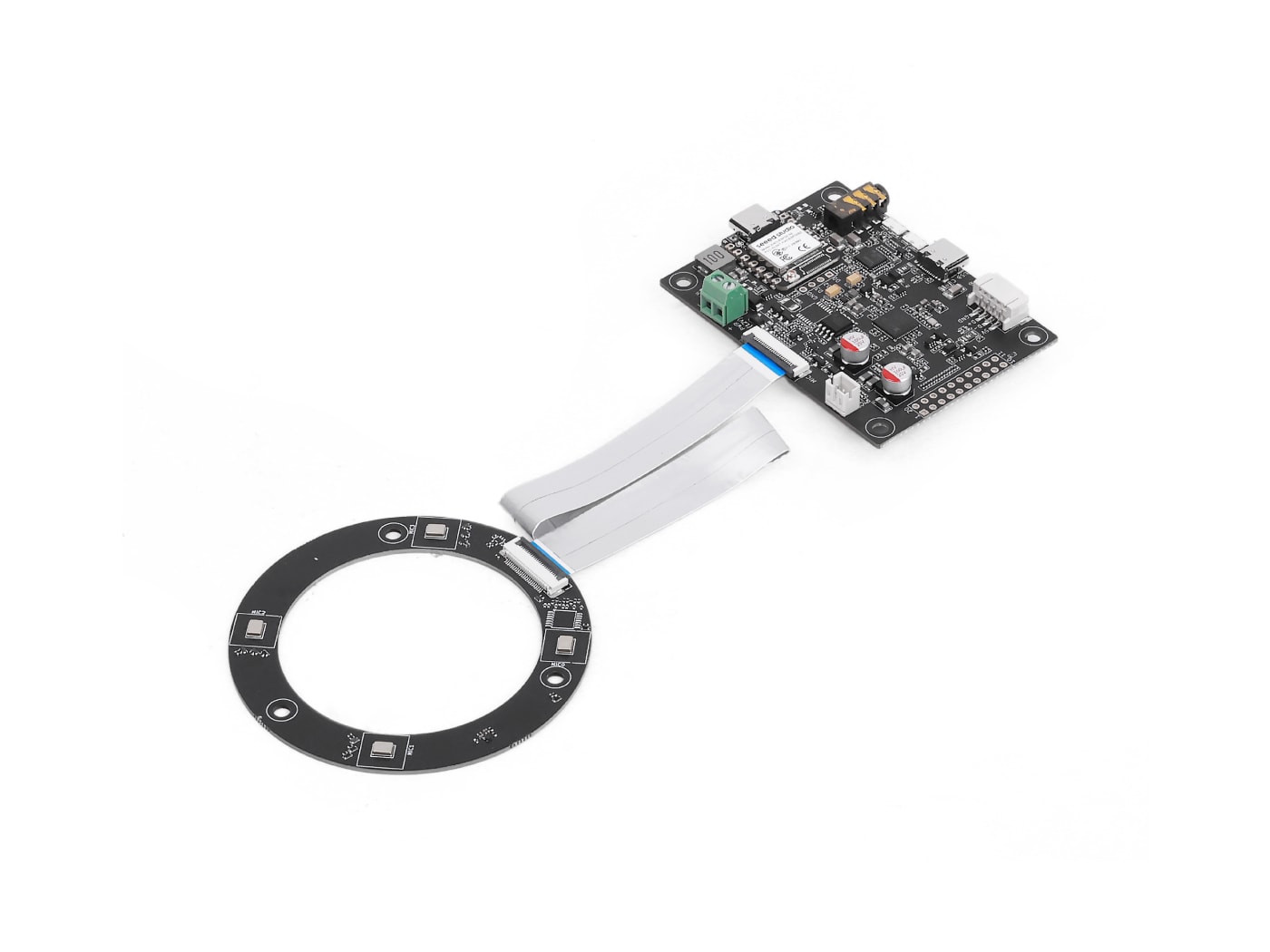 reSpeaker Flex XVF3800——收唤醒词和指令的四麦阵列