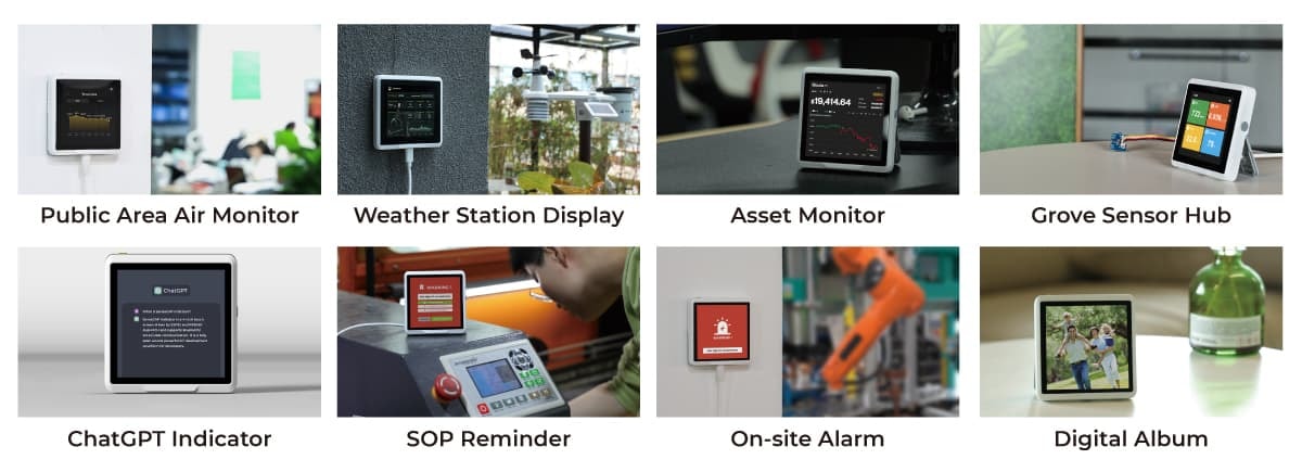 SenseCAP Indicator 多种应用场景示例