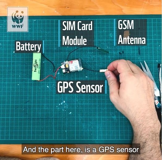 海洋垃圾探测器内部组件