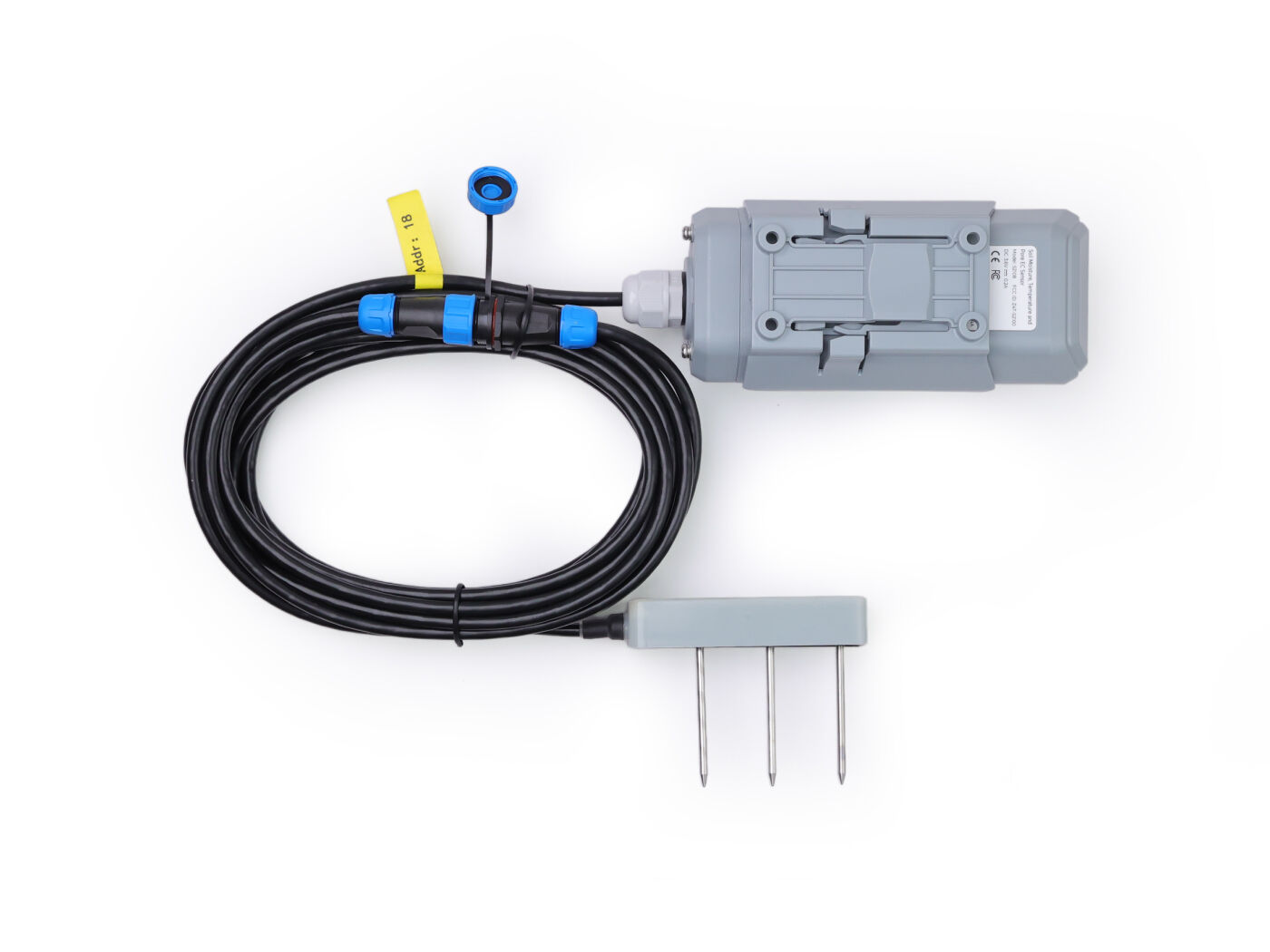 SenseCAP S2108 土壤水分温度电导率传感器 背面图